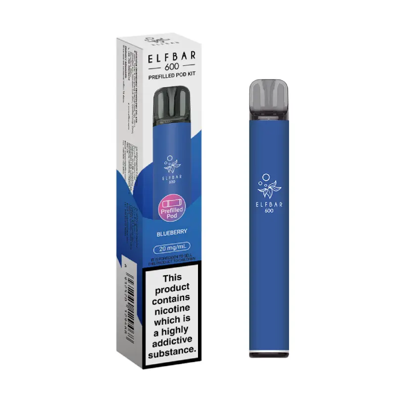 Blueberry Elf Bar 600 Pod Kit